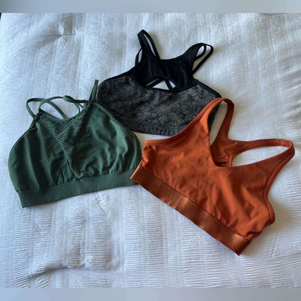 Lorna Jane Active Living SPORT BRA set of 3pcs